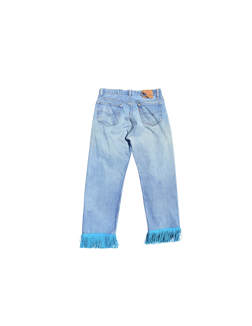 THE REWORK No. 01 — Turquoise Fringe